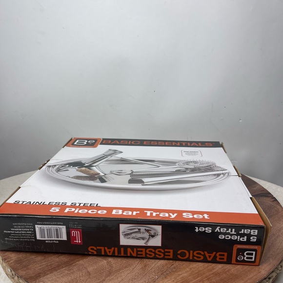 Basic Essentials 5 piece Bar tray set. - Picture 6 of 6